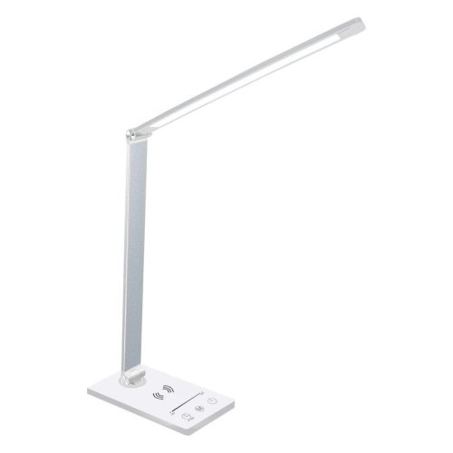Lampa biurkowa LED VARIO, w kolorze białym, wysokość 40 cm, moc 5W