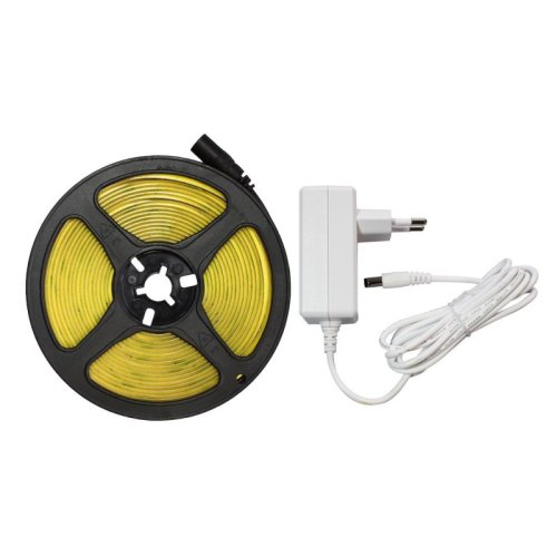 Zestaw taśma COB LED z zasilaczem, barwa zimna, długość 5m