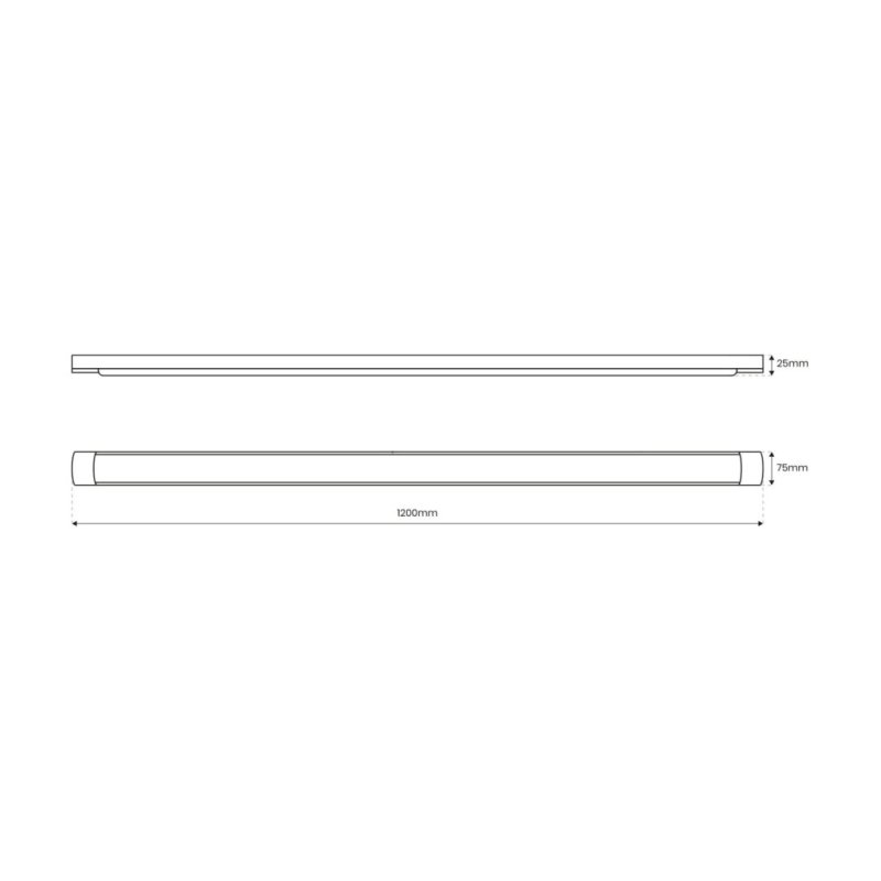 Listwa LED BATTEN, 36W, długość 120 cm, barwa neutralna