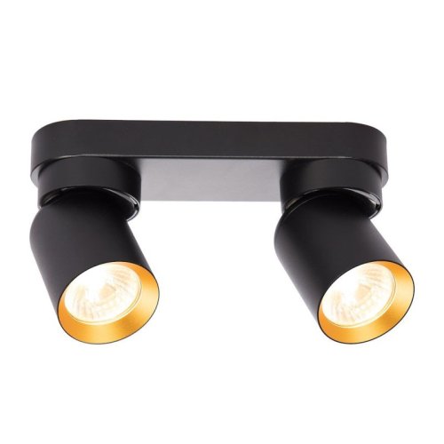 Lampa sufitowa plafon LED ANDY, w kolorze czarnym, nowoczesna, do salonu, kuchni