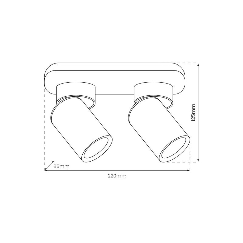 Lampa sufitowa plafon LED ANDY, w kolorze czarnym, nowoczesna, do salonu, kuchni