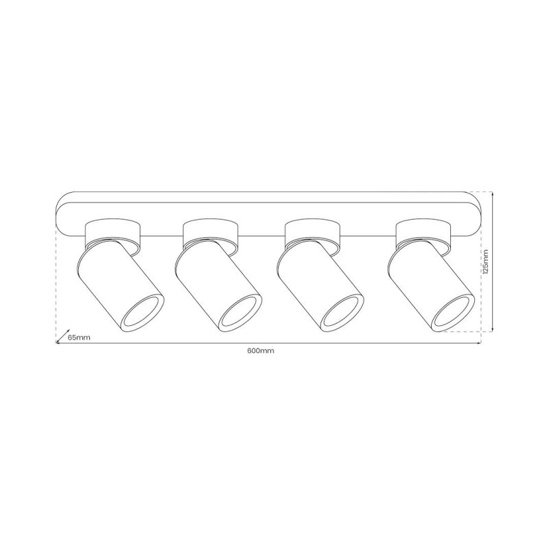 Lampa sufitowa plafon LED ANDY, biały, nowoczesna, do salonu, kuchni