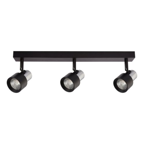 Lampa sufitowa plafon LED CINO, w kolorze czarnym, nowoczesna, do salonu