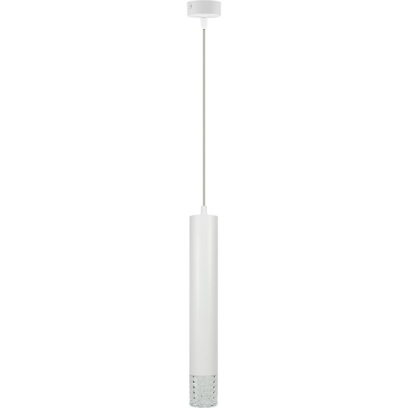 Lampa wisząca sufitowa żyrandol LED TUBI, biały, do jadalni i salonu