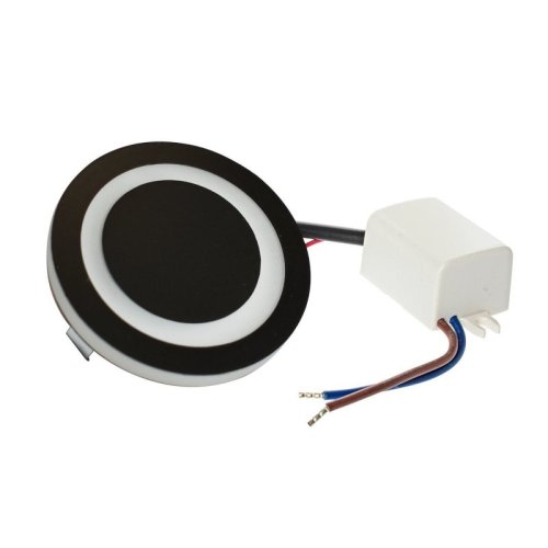 Lampa schodowa LED OTI, kolor czarny, do korytarza, barwa neutralna