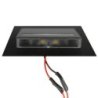 Oprawa schodowa LED FERO, kolor czarny, w stylu loft, moc 0,6W