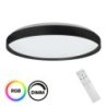 Plafon LED RINGO, czarny, styl nowoczesny, moc 36W