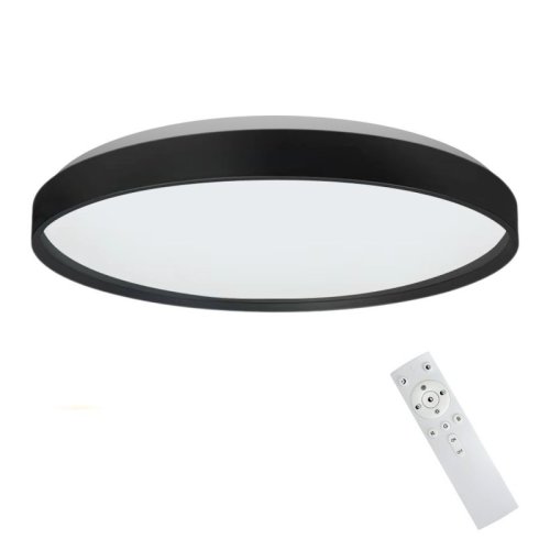 Plafon LED RINGO, czarny, styl nowoczesny, moc 36W