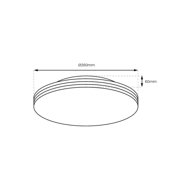 Lampa LED plafon sufitowy BEVER, w kolorze białym, styl nowoczesny, moc 10W