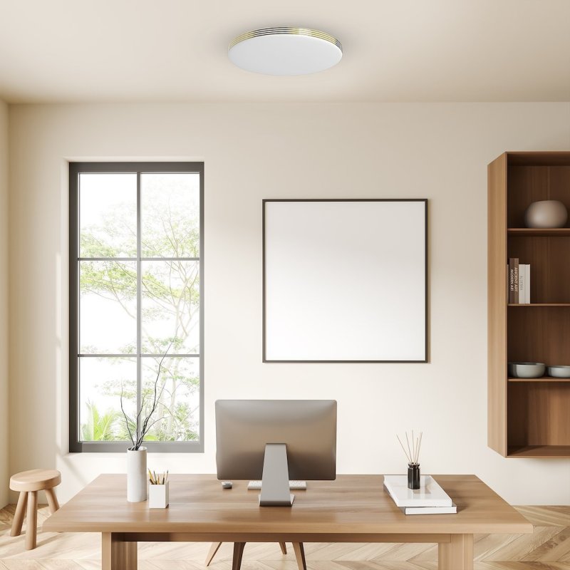 Lampa LED plafon sufitowy BEVER, biały, styl nowoczesny, moc 16W