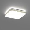 Lampa LED plafon sufitowy DABAR, w kolorze białym, styl loft, moc 11W