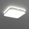 Lampa LED plafon sufitowy DABAR, w kolorze białym, styl nowoczesny, moc 17W