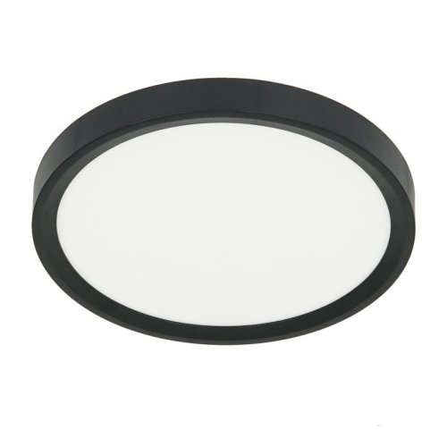 Plafon LED MAQ, w kolorze czarnym, styl nowoczesny, moc 18W