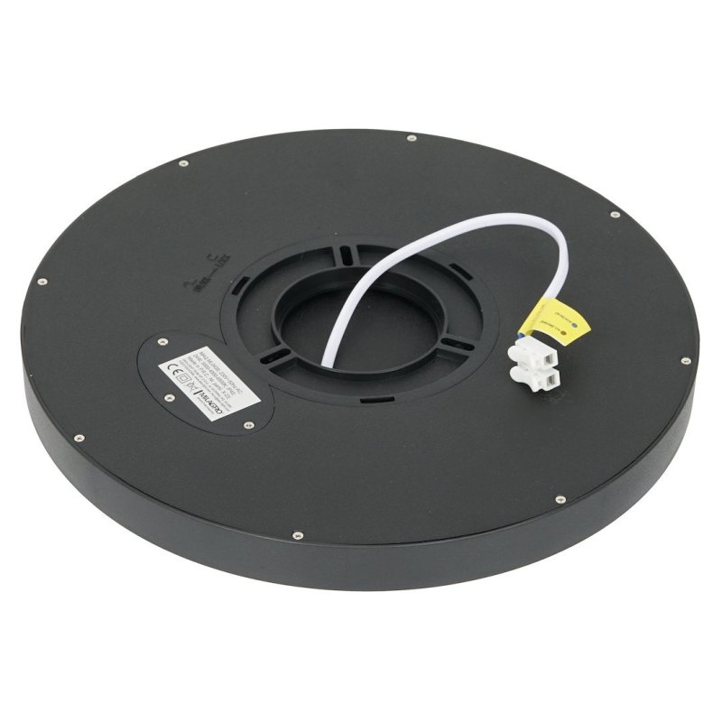 Plafon LED MAQ, w kolorze czarnym, styl nowoczesny, moc 24W