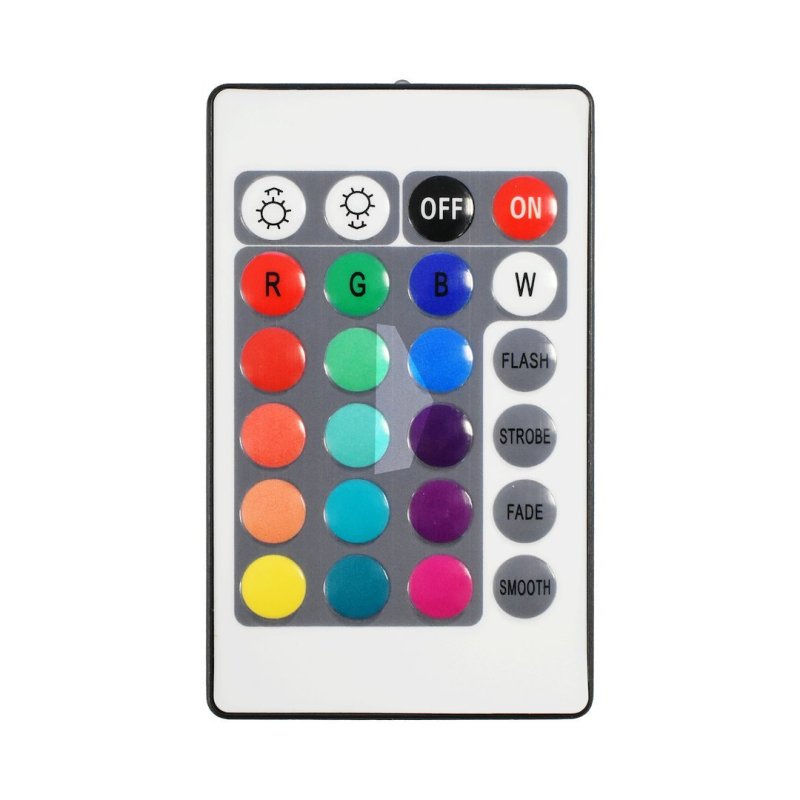 Zestaw taśma LED RGB z pilotem i sterownikiem 5m, wysoka odporność IP54
