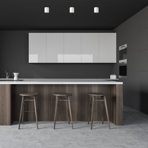 Lampa sufitowa punktowa reflektor GEORGE, kolor biały, do kuchni, łazienki