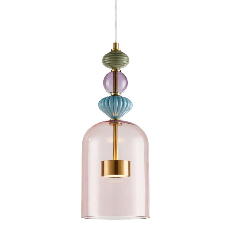 Lampa wisząca sufitowa żyrandol LED ARTE, wielokolorowa, do jadalni i salonu