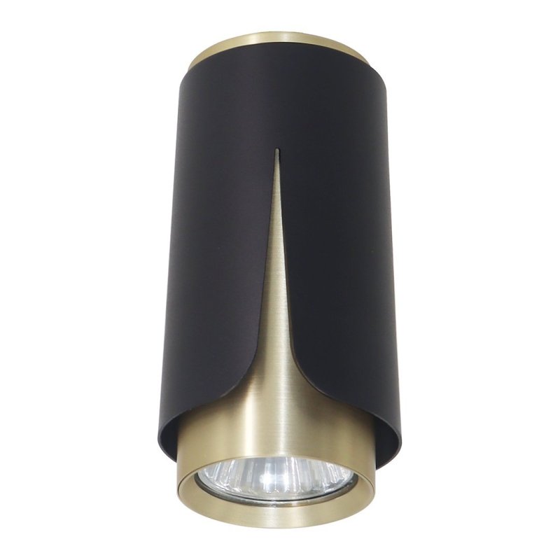 Lampa sufitowa downlight LED FLOWER, czarny, nowoczesna, do salonu, pokoju