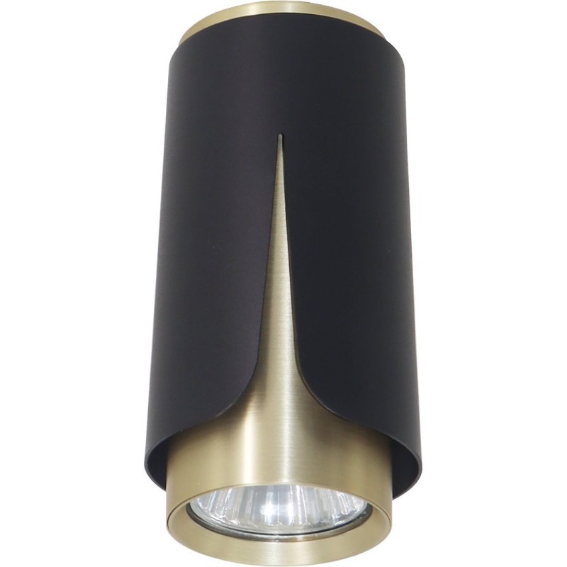 Lampa sufitowa downlight LED FLOWER, czarny, nowoczesna, do salonu, pokoju