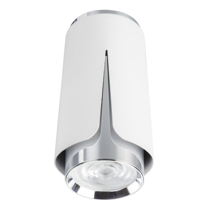 Lampa sufitowa downlight LED FLOWER, w kolorze białym, nowoczesna, do salonu