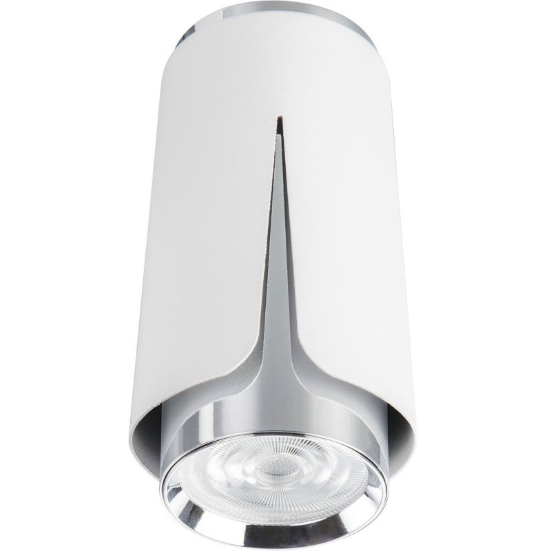 Lampa sufitowa downlight LED FLOWER, w kolorze białym, nowoczesna, do salonu