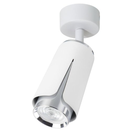 Lampa sufitowa spot LED FLOWER, biały, glamour, do salonu, kuchni