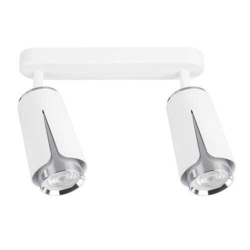 Lampa sufitowa spot LED FLOWER, w kolorze białym, nowoczesna, do salonu