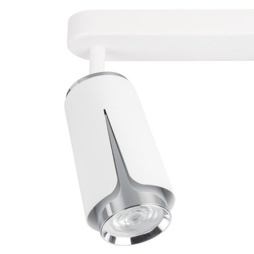 Lampa sufitowa spot LED FLOWER, w kolorze białym, nowoczesna, do salonu