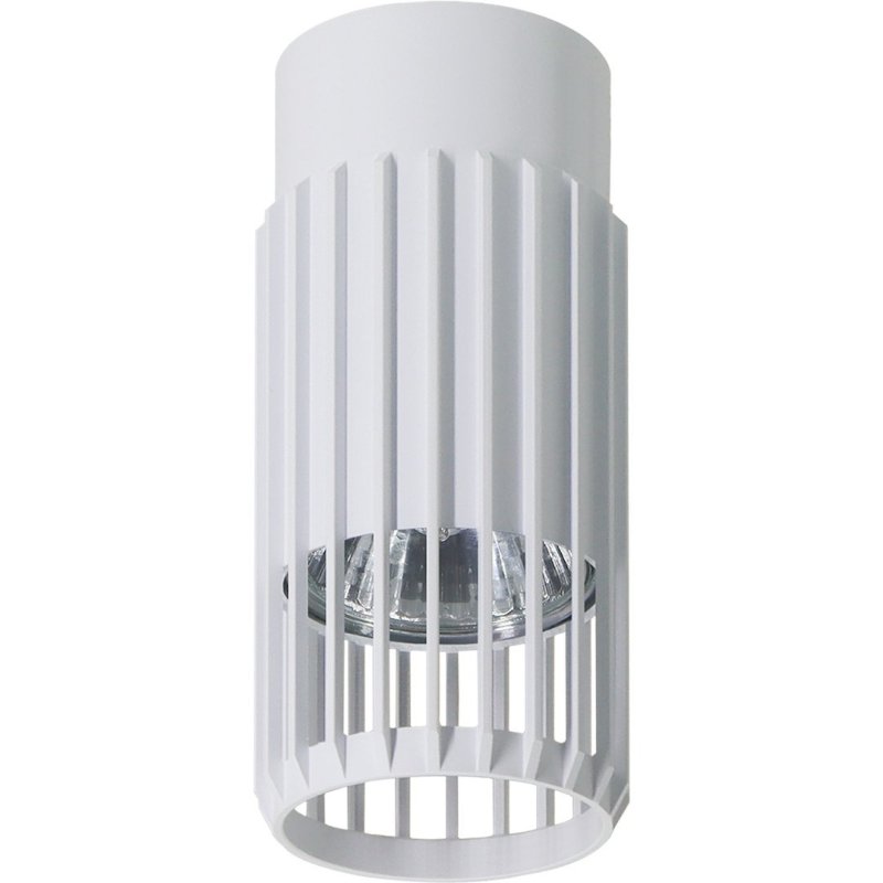 Lampa sufitowa downlight LED VERTICAL, biała, nowoczesna, do salonu, kuchni