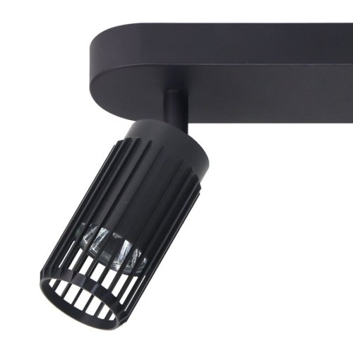 Lampa sufitowa spot LED VERTICAL, w kolorze czarnym, styl loft, do kuchni i salonu