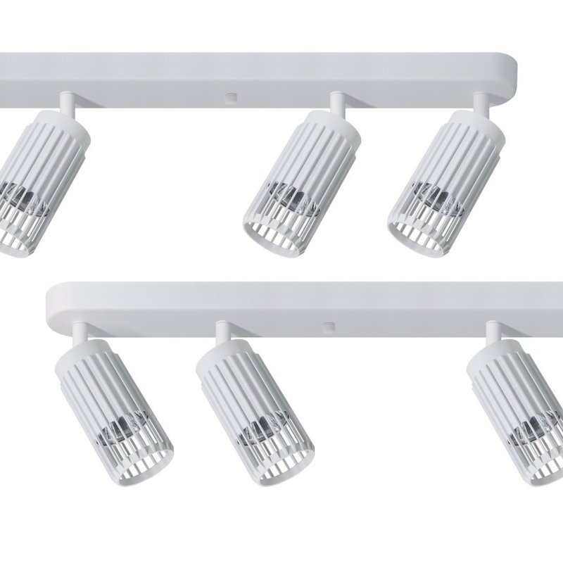 Lampa sufitowa spot LED VERTICAL, w kolorze białym, nowoczesna, do kuchni i salonu