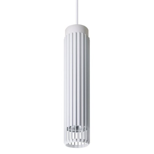 Lampa wisząca sufitowa żyrandol LED VERTICAL, biała, loft, do jadalni i salonu
