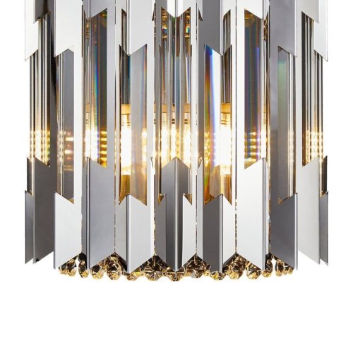 Kinkiet lampa ścienna RITZ, kolor chrom, do salonu i sypialni, E14