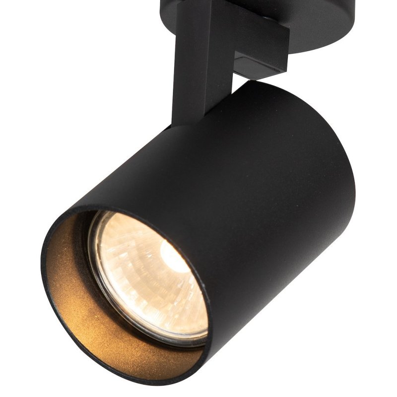 Oprawa LED GU10 reflektor spot VOLF, kolor czarny, do kuchni, salonu