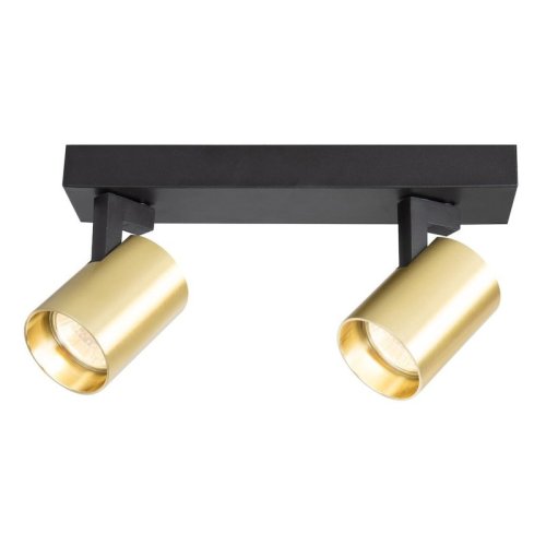 Oprawa LED GU10 reflektor spot VOLF, kolor złoty, do kuchni, salonu