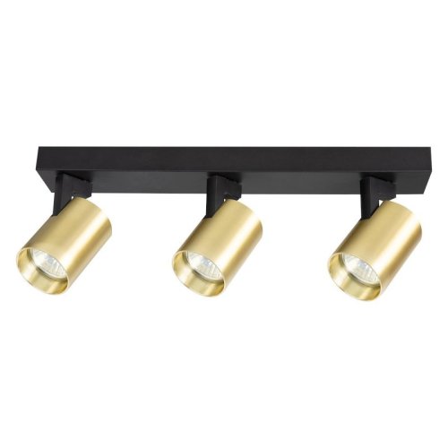 Oprawa LED GU10 reflektor spot VOLF, kolor złoty, do kuchni, salonu