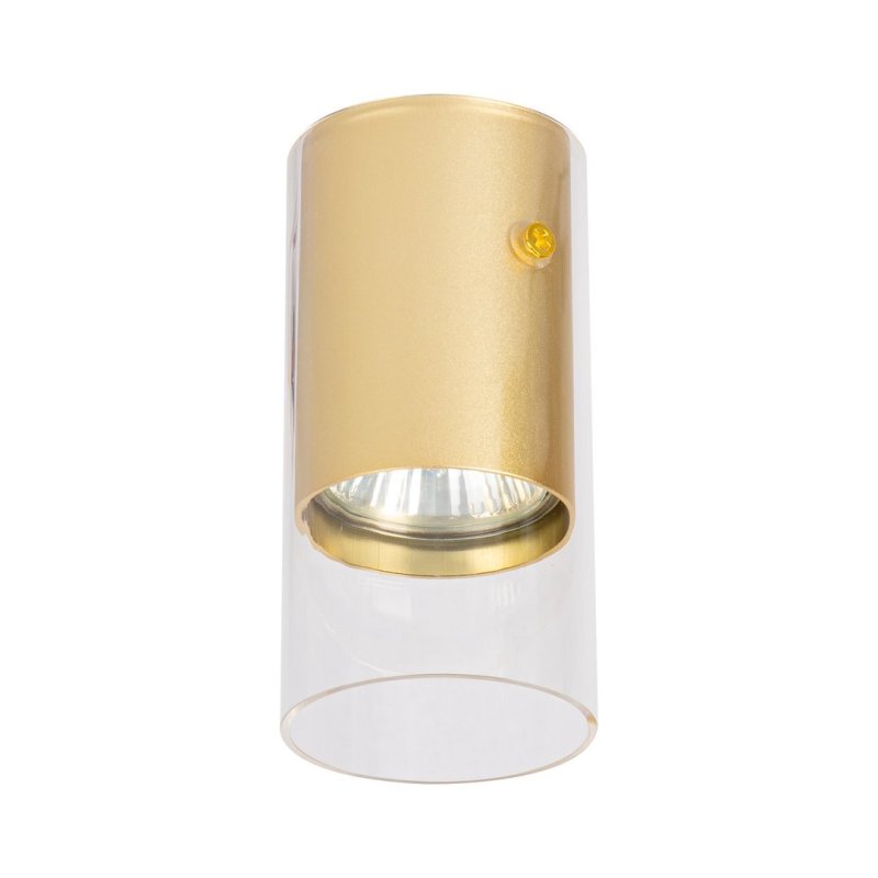 Oprawa LED GU10 reflektor downlight RICKY, kolor złoty, do kuchni, łazienki