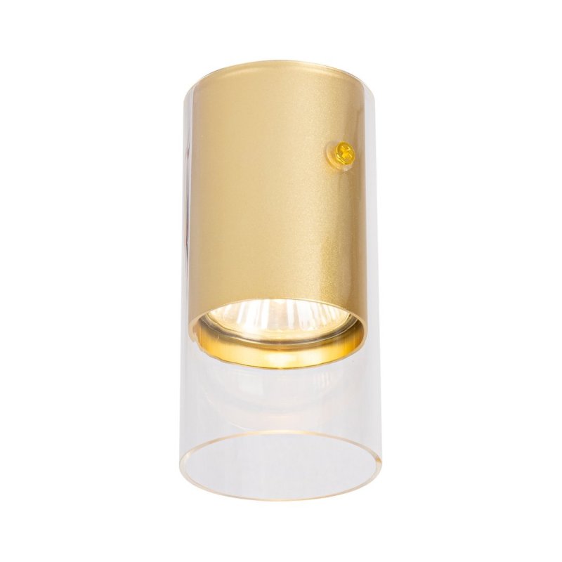 Oprawa LED GU10 reflektor downlight RICKY, kolor złoty, do kuchni, łazienki
