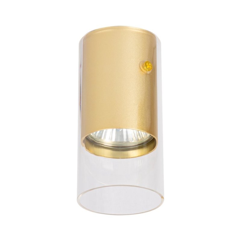 Oprawa LED GU10 reflektor downlight RICKY, kolor złoty, do kuchni, łazienki