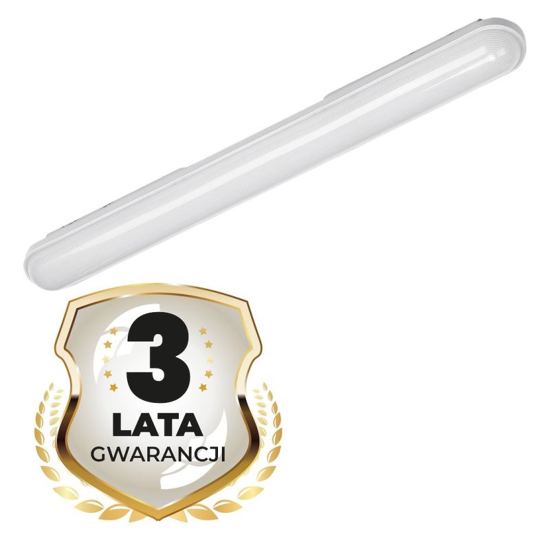 Oprawa hermetyczna techniczna LED GIN, IP65, barwa neutralna, moc 18W, 60cm