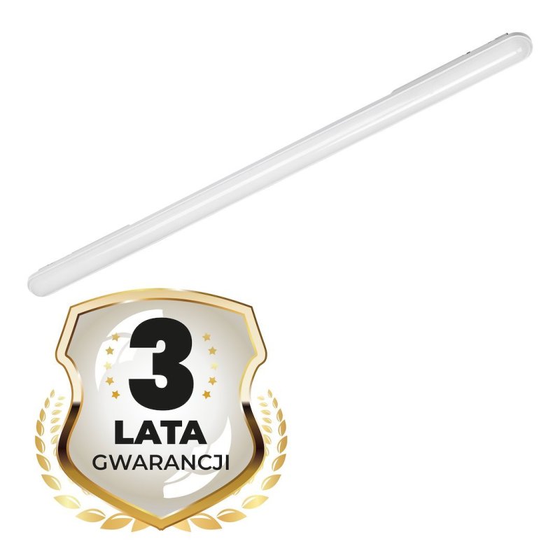 Oprawa hermetyczna techniczna LED GIN, IP65, barwa neutralna, moc 36W, 120cm