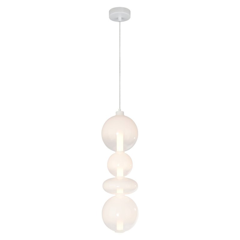Lampa wisząca sufitowa żyrandol LED DAPHNE, w kolorze złotym, glamour