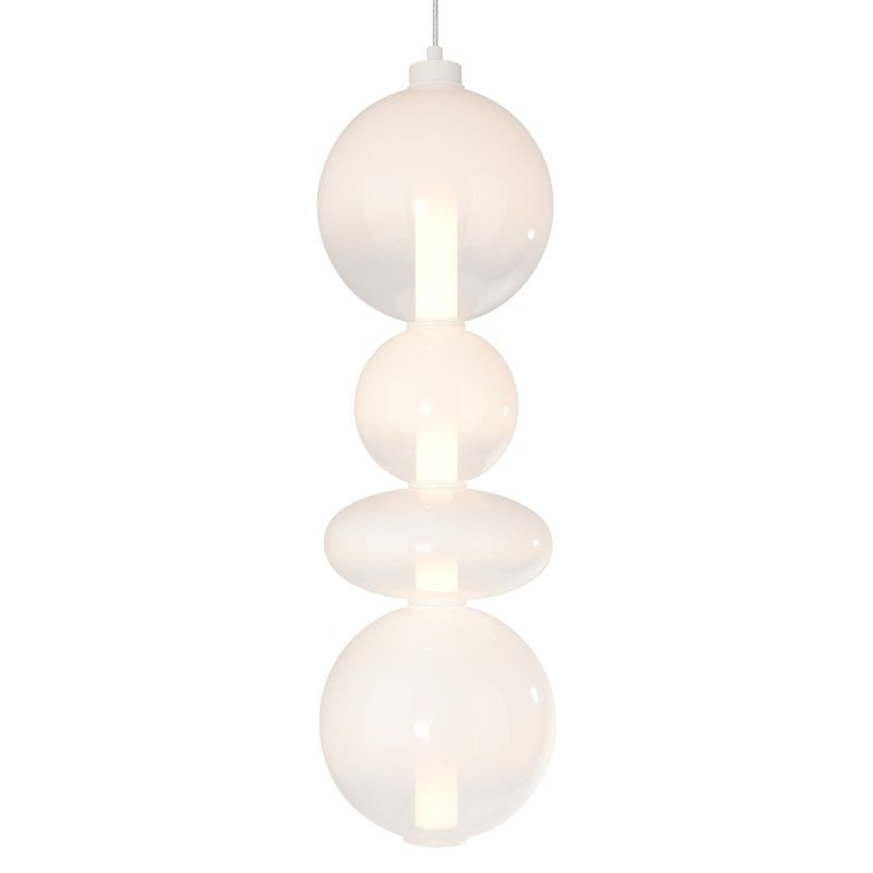 Lampa wisząca sufitowa żyrandol LED DAPHNE, w kolorze złotym, glamour