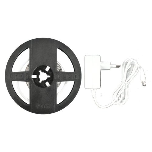 Taśma LED SMD z zasilaczem, barwa neutralna, długość 3m, IP20