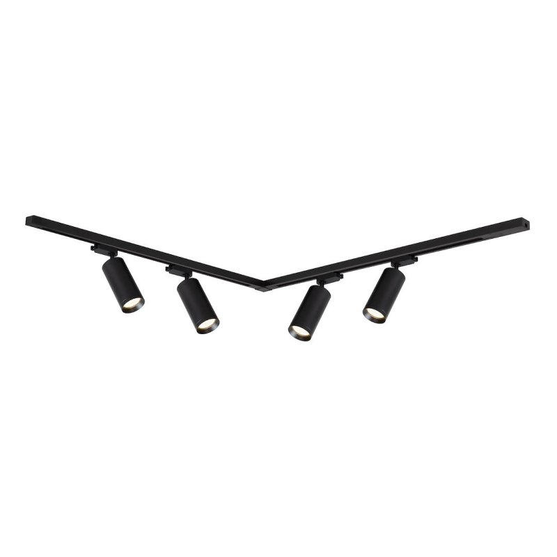 Zestaw MICA TRACK czarny 4xGU10 1,5m LED, kolor czarny