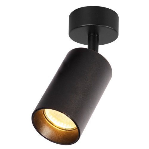 Oprawa LED spot reflektor PIPE, kolor czarny, do kuchni, łazienki, salonu