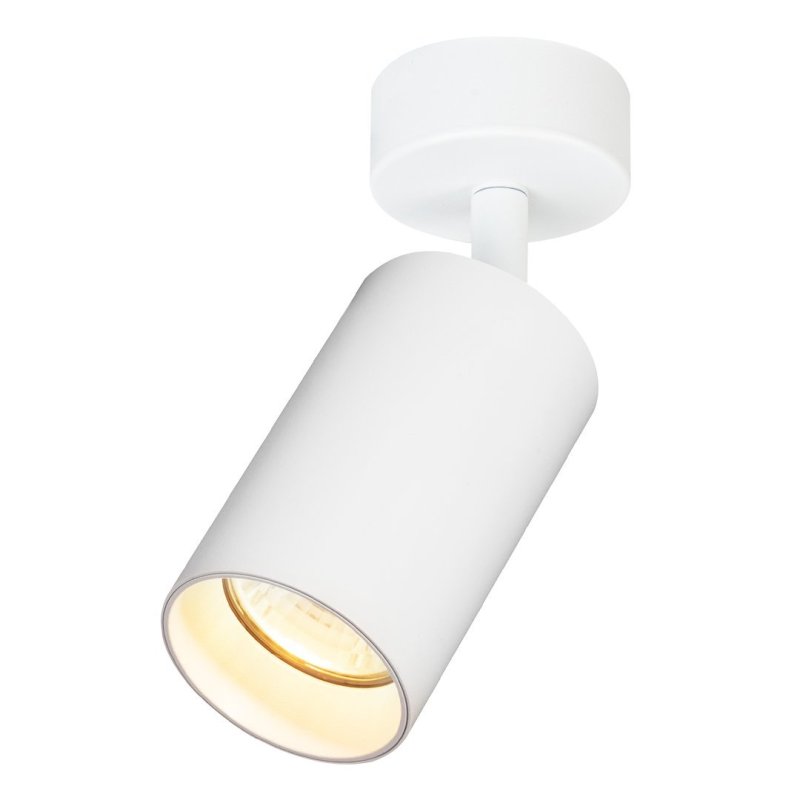 Oprawa LED spot reflektor PIPE, kolor biały, do kuchni, łazienki, salonu