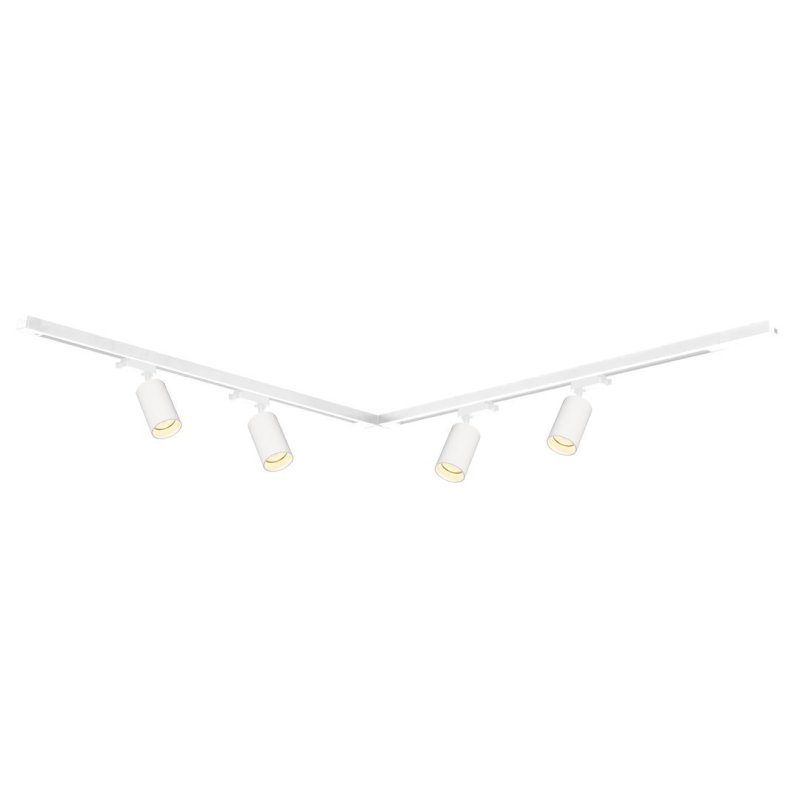 Zestaw PIPE TRACK biały 4xGU10 1,5m LED, kolor biały