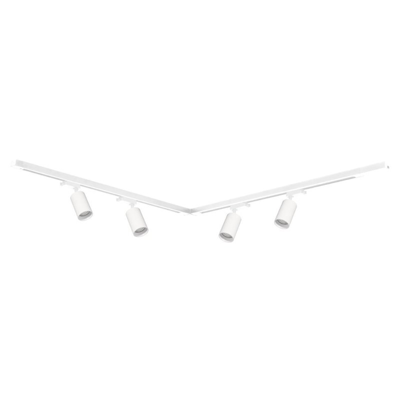 Zestaw PIPE TRACK biały 4xGU10 1,5m LED, kolor biały