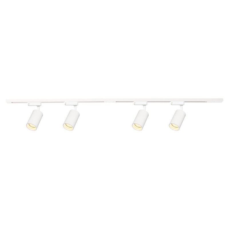 Zestaw PIPE TRACK biały 4xGU10 1,5m LED, kolor biały